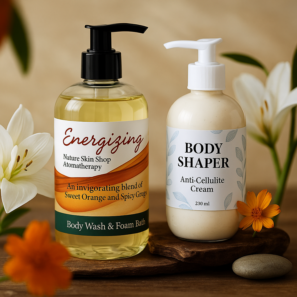Energizing Aromatherapy Shower & Bath Gel
