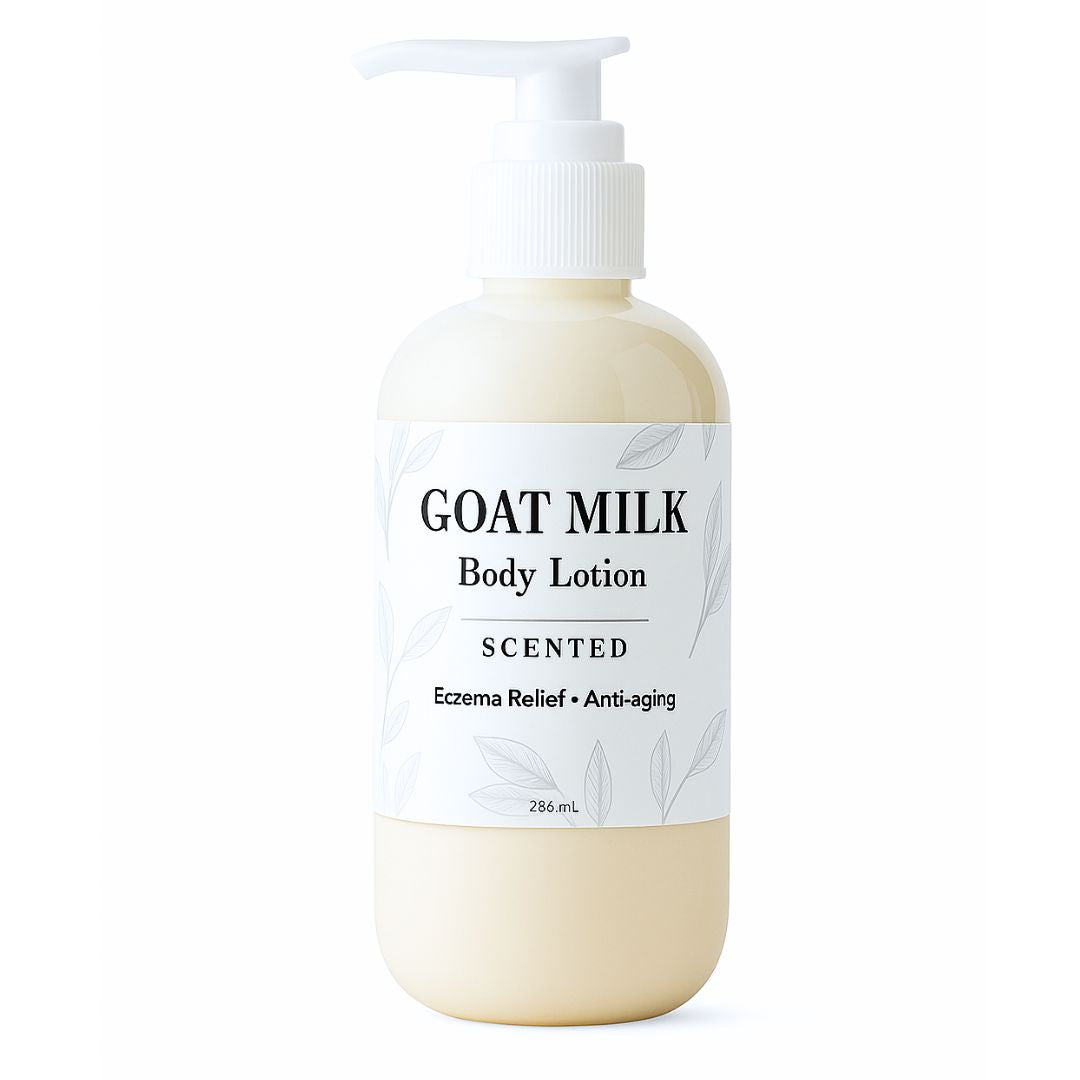 Goat Milk Shea Body Lotion, Eczema Relief and Anti-aging