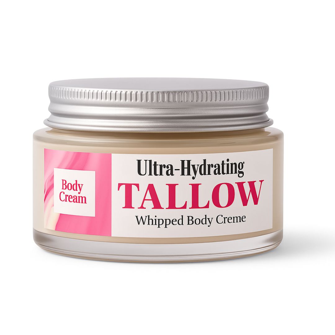 Ultra Hydrating Grass-Fed Tallow Whipped Body Cream